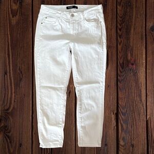 JUST BLACK Denim White Stretch Skinny Jeans Womens 27 P